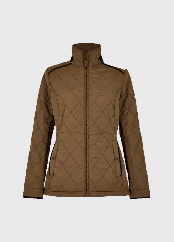 Glenfarne Women’s Quilted Jacket - Bronze