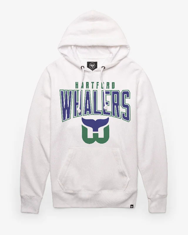 HARTFORD WHALERS VINTAGE TEAM ELEMENTS ARCH '47 HEADLINE HOOD