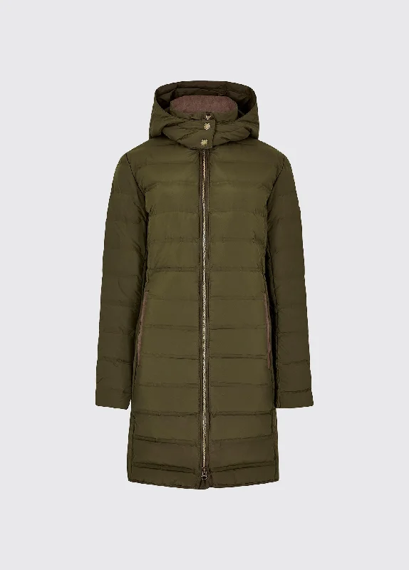 Ballybrophy Quilted Jacket - Olive