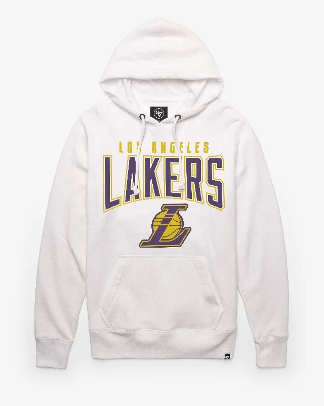 LOS ANGELES LAKERS TEAM ELEMENTS ARCH '47 HEADLINE HOOD