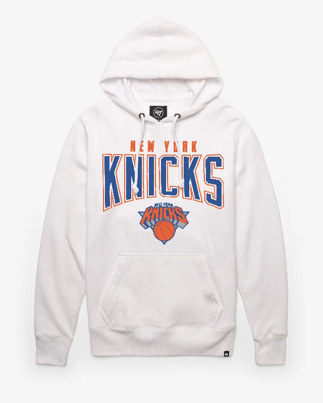 NEW YORK KNICKS TEAM ELEMENTS ARCH '47 HEADLINE HOOD