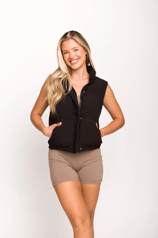 Aspen Vest in Black