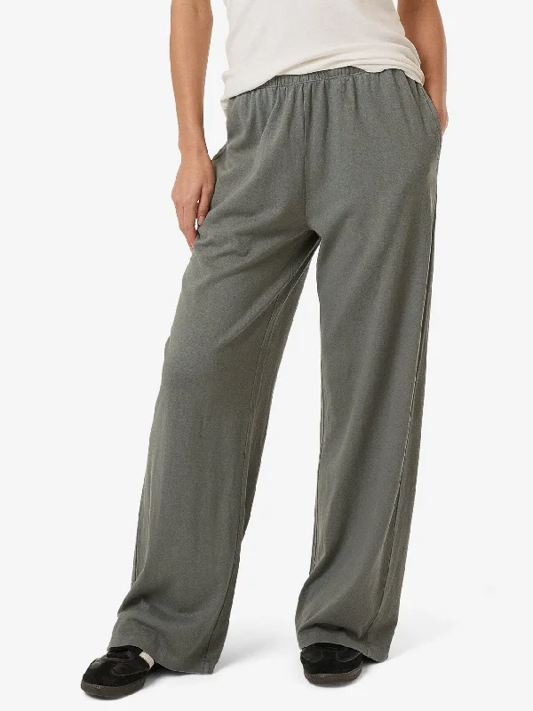 Hemp Relax Pant - Green Smoke