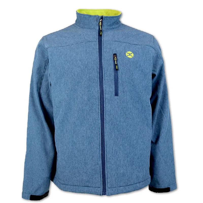 Softshell Jacket - Navy/Green