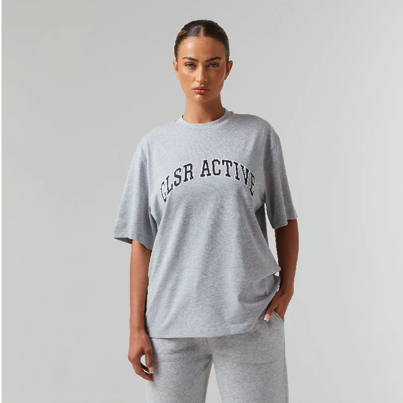 Active T-Shirt I Light Grey Marl