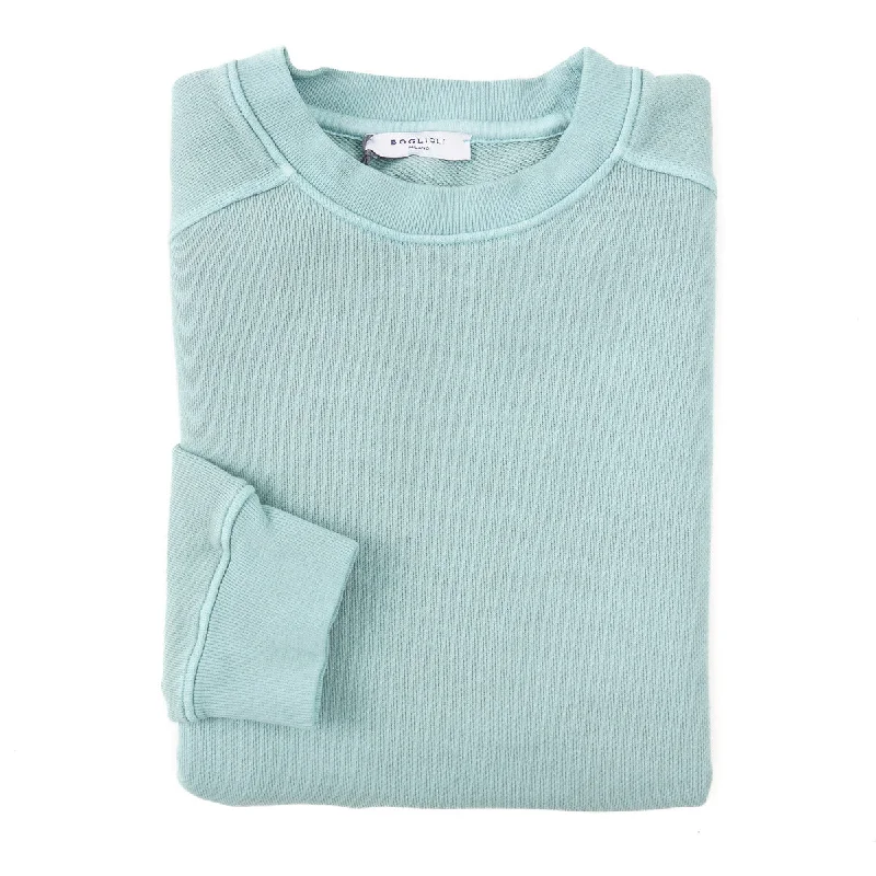 Boglioli Garment-Washed Cotton Sweatshirt