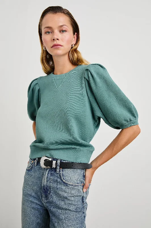 CAMY SWEATSHIRT - STONE BLUE