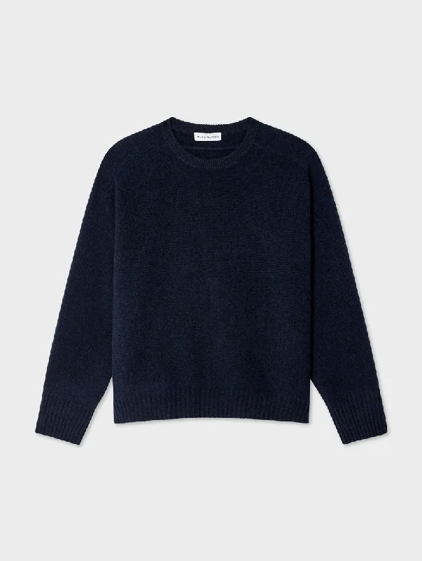 Cashmere Easy Sweatshirt Deep Navy