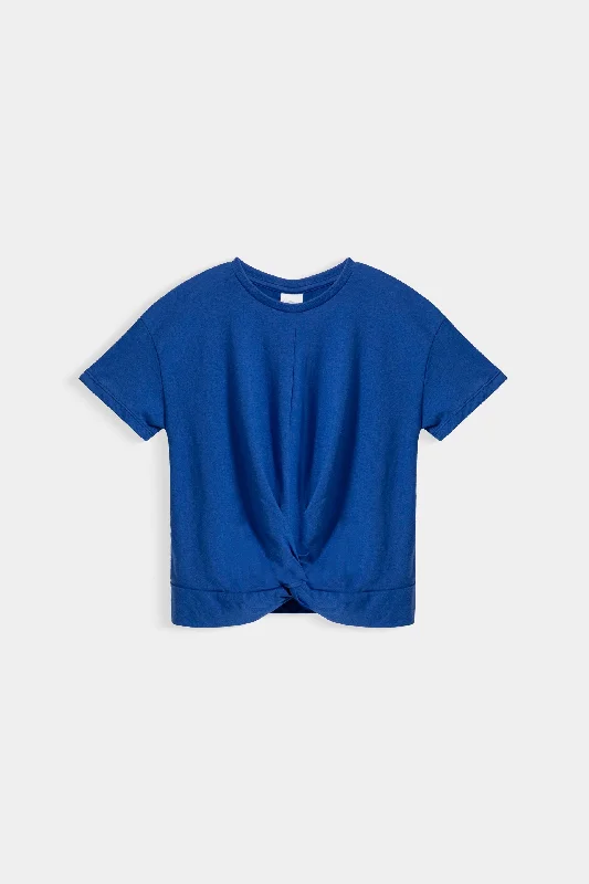 Relaxed Fit T-Shirt With Knot Details