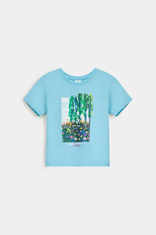 Garden And Flowers Graphic T-Shirt