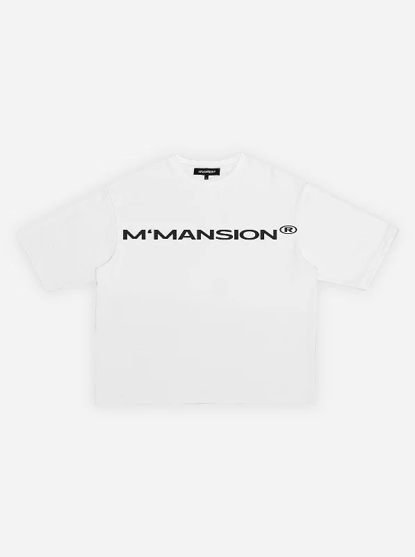 "MMANSION" T-SHIRT - White