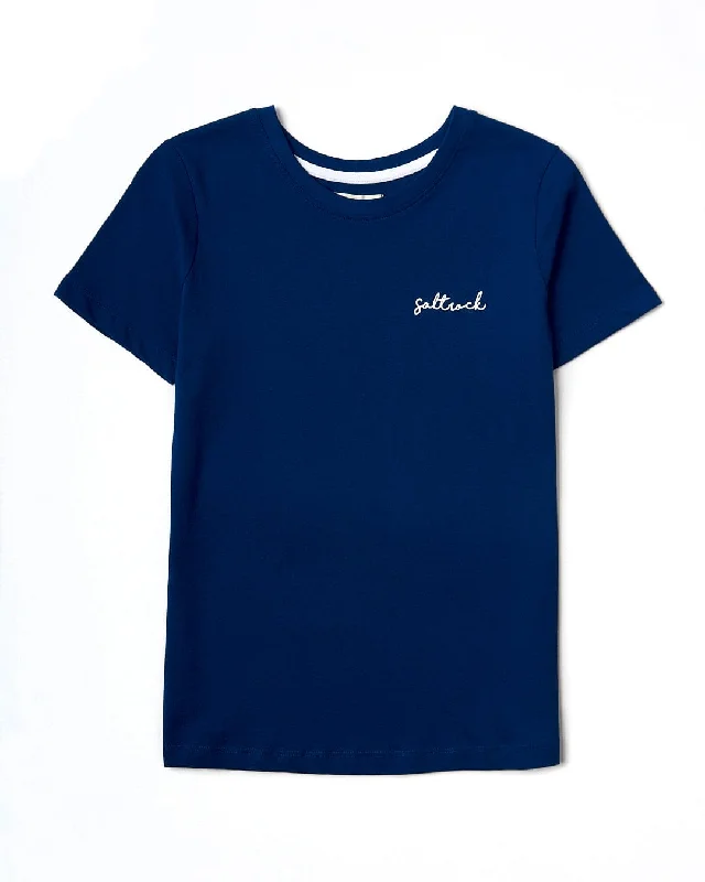 Velator - Womens Short Sleeve T-Shirt - Navy