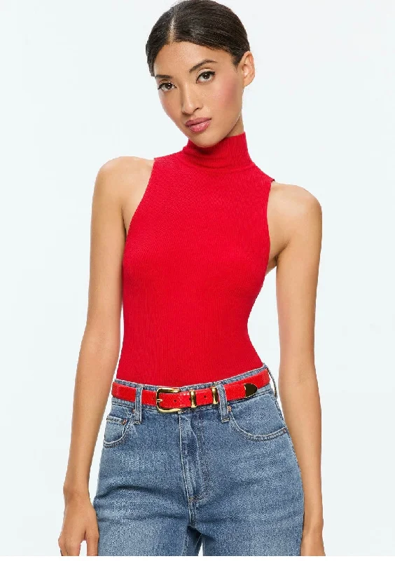 Aldarcey Ruby Red Turtleneck