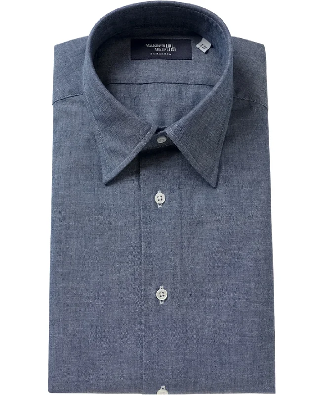 TOKYO SLIM FIT - Straight Point Chambray